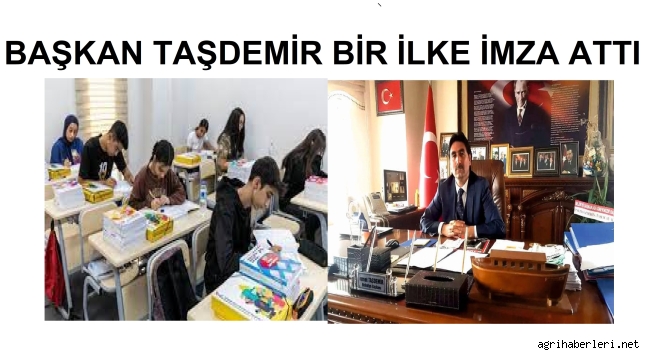 TAŞLIÇAY BELEDİYESİ TARİHİNDE BİR İLK