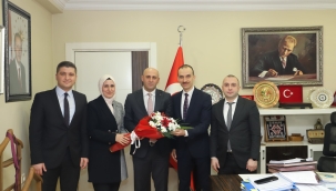 VERGİ HAFTASI'NDA KAYMAKAM EKİNCİ, ZİYARET EDİLDİ