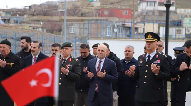 DOĞUBAYAZIT'TA 18 MART ÇANAKKALE ŞEHİTLERİ İÇİN ANMA TÖRENİ DÜZENLENDİ