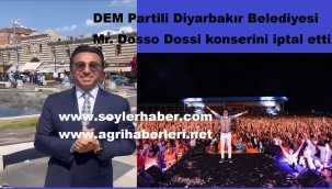  Diyarbakır'da Mr Dosso Dossi konserine iptal kararı