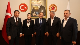 PATNOS HEYETİ MİLLETVEKİLİ KİLERCİ İLE BERABER BAKANLIKLARDA HİZMET PEŞİNDE