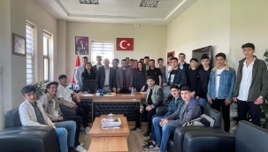Ağrı Nurettin Dolgun Mesleki ve Teknik Anadolu Lisesi Öğrencileri AİÇÜ, Meslek Yüksek Okulunu ziyaret Etti.