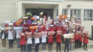 "Seni Unutmadık Kardeşim" projesiyle Ağrı'dan Hatay'a umut ışığı ulaştı