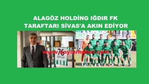 ALAGÖZ HOLDİNG IĞDIR FK TARAFTARI 1. LİG İÇİN SİVAS YOLLARINDA