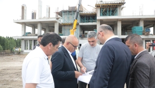 Ağrı'da Eğitim Binalarının Yapımı Devam Ediyor 