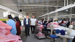 Ekinci, Doğubayazıt'ta İş İstihdamı Sağlayan Merkezlerde İncelemelerde Bulundu