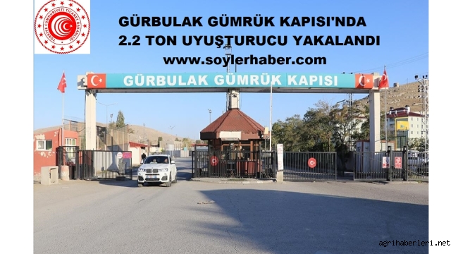 Gürbulak Gümrüğü'nde Rekor Uyuşturucu Ele Geçirildi