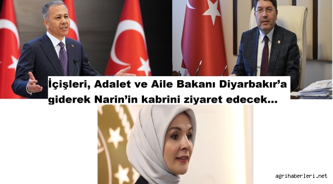 3 Bakan Narin'in kabrini ziyarete gidiyor!