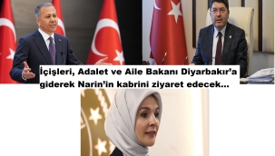 3 Bakan Narin'in kabrini ziyarete gidiyor!