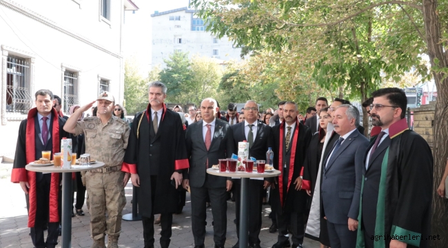 AĞRI'DA ADLİ YILI AÇILIŞ PROGRAMI DÜZENLENDİ
