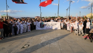  Ağrı'da Avrupa Spor Haftası Nedeniyle Etkinlikler Düzenlendi 