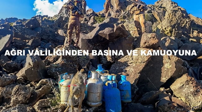AĞRI VALİLİĞİNDEN BASINA VE KAMUOYUNA