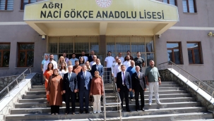  MEB Ölçme, Değerlendirme ve Sınav Hizmetleri Genel Müdürü Bülbül Ağrı'da incelemelerde bulundu