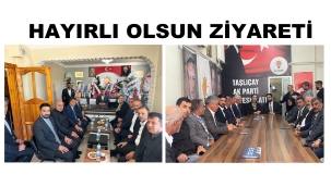 MİLLETVEKİLİ KİLERCİ'DEN BAŞKANLARA HAYIRLI OLSUN ZİYARETİ