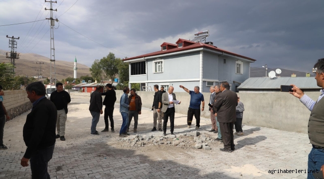 Doğubayazıt Köylerinde Parke Çalışması