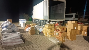 Doğubayazıt'ta Kargo Aracında Milyonlarca Kaçak Mal Ele Geçirildi