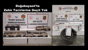 Gürbulak Gümrük Sahası içerisinde uyuşturucu ele geçirildi.