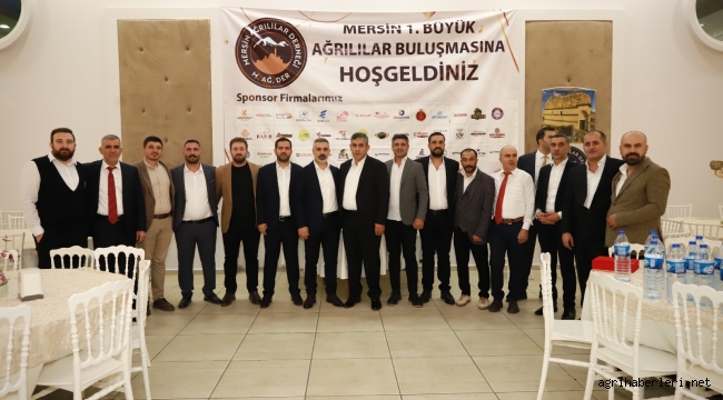 MERSİN'DE AĞRILILAR UNUTAMAYACAKLARI BİR GÜN YAŞADI!