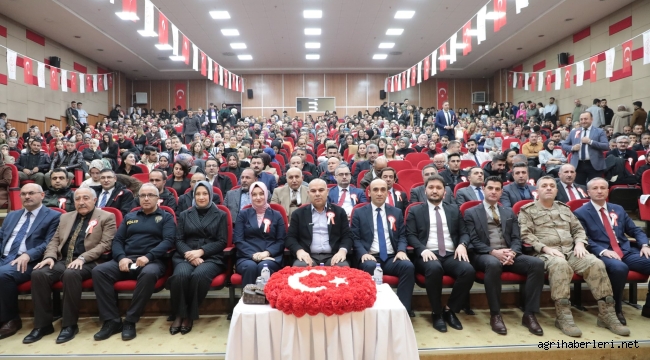 AĞRI'DA 24 KASIM ÖĞRETMENLER GÜNÜ