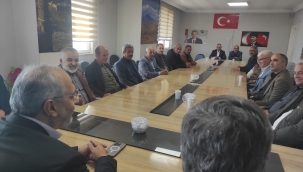  AK Parti'ye Doğubayazıt Tic. Odasından Ziyareti