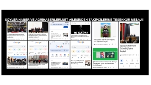 TAKİPÇİLERİMİZE TEŞEKKÜR MESAJI!