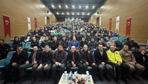 Ağrı İl Emniyet Müdürlüğünde "Türk Polis Teşkilatı Moral, Motivasyon ve Farkındalık Projesi" Kapsamında Seminer Verildi