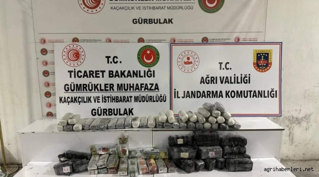 Doğubayazıt'ta Bir TIR'da Uyuşturucu Yakalandı 