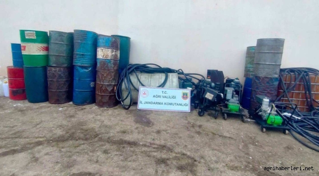 Doğubayazıt'ta Kaçak Yakıt Operasyonu