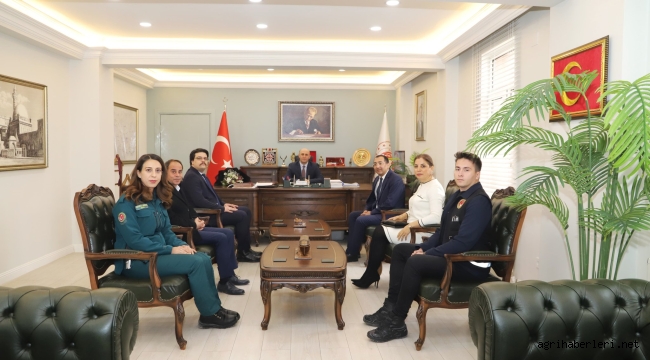 Dünya Gümrük Günü'nde Kaymakam Ekinci'ye Ziyaret