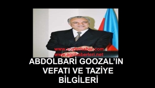  MERHUM ABDOLBARİ GOOZAL'IN TAZİYE BİLGİLERİ
