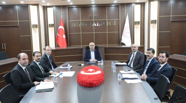 VALİ KOÇ, DEVLETİN AMACI AĞRI'YI YAŞANILABİLİR BİR ŞEHİR YAPMAKTIR