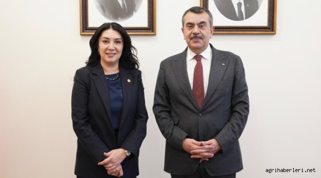  Bakan Tekin'e Milletvekili Kireci, Ağrı'nın Sorunlarını İletti.