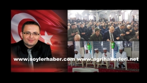 DOĞUBAYAZIT'TA ŞEHİT SAVCI HAKAN KILIÇ'IN ÖLÜM YILDÖNÜMÜNDE MEVLİD OKUTULDU