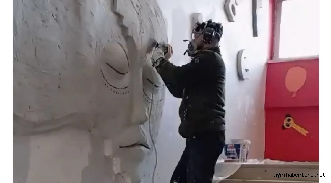  Heykeltraş Baycan, Kadim Şehir Doğubayazıt'ın Her Caddesini Süslemek İstiyorum