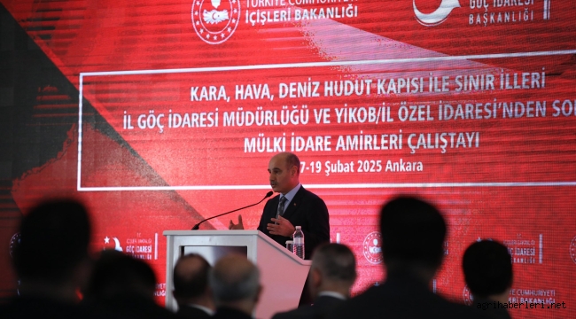 MÜLKİ İDARE AMİRLERİ SINIR YÖNETİM ÇALIŞTAYI ANKARA'DA BAŞLADI