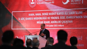 MÜLKİ İDARE AMİRLERİ SINIR YÖNETİM ÇALIŞTAYI ANKARA'DA BAŞLADI