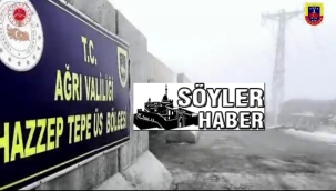 Ağrı Dağı Üs Bölgesinde Modern Cihazlarla Mehmetçik Kritik Rol Üstleniyor.