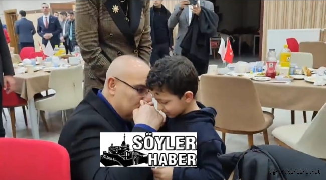 Ağrı Valisi, Dünya Yetimler Günü'nde, Yetim Çocuklarıyla İftar Sofrasında Bir Araya Geldi.