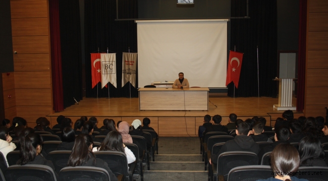 DOĞUBAYAZIT FEN LİSESİNDE ENGELLİLERE YÖNELİK FARKINDALIK SEMİNERİ