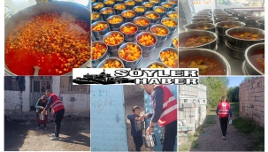 RAMAZAN AYINDA DOĞUBAYAZIT KIZILAY ŞUBESİ 10 BİN AİLEYE; SICAK YEMEK, ALIŞVERİŞ KARTI, GIDA KOLİSİ VE GİYECEK YARDIMI YAPACAKTIR