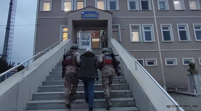  AĞIR/TUTAK İLÇESİNDE 1 PKK/KCK TERÖR ÖRGÜT ÜYESİ YAKALANDI