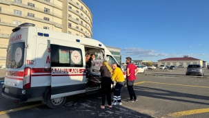 Ağrı'dan Ambulans Helikopter ile Adar Bebek, Van'a Sevk Edildi.