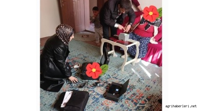  Doğubayazıt İlçe Nüfus Müdürlüğünden Örnek Çalışma, 85 Köy Tek Tek Gezildi.