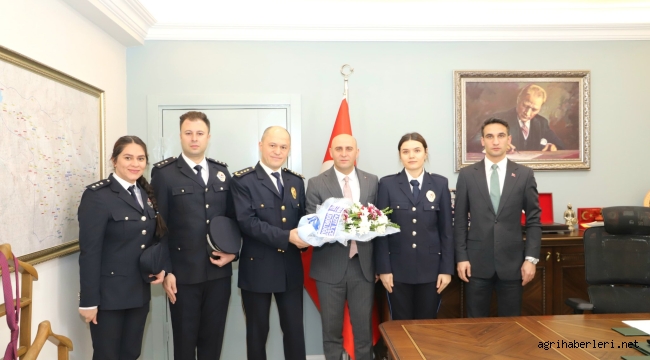 POLİS HAFTASI  DOĞUBAYAZIT'TA KUTLANIYOR.