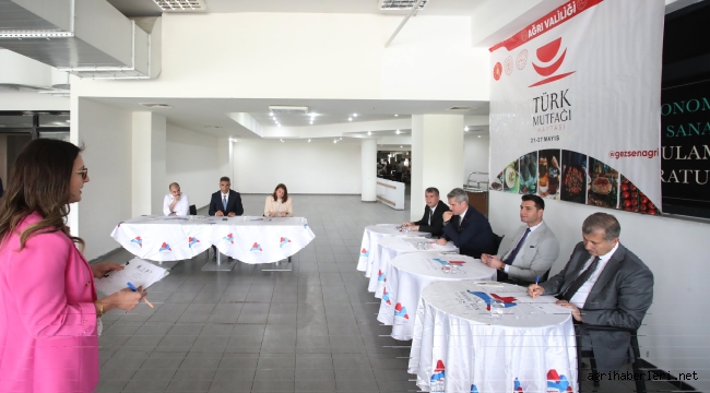  Ağrı'da "Geleceğin Şefleri Yarışıyor" Büyük İlgi Gördü