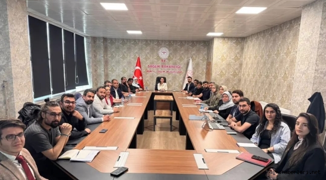 Ağrı'da İl Sağlık Müdürlüğü 2025 Yılının İlk ASKOM Toplantısını Yaptı
