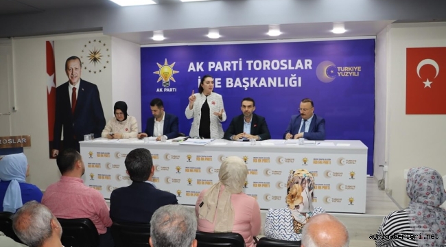 Ağrı Milletvekili Ruken Kilerci, Mersin'de Teşkilatla Bir Araya Geldi