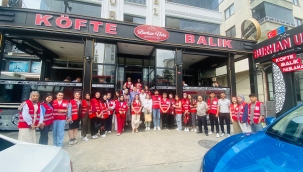 AHMEDİ HANİ MYO ÖĞRENCİSİNE DOĞUBAYAZIT KIZILAY'DAN SOSYAL SORUMLULUK PROJESİ KAPSAMINDA GEZİ