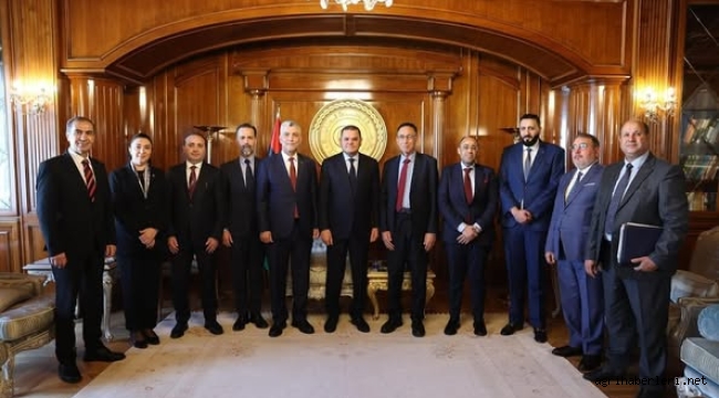 Bakan Bolat ve Milletvekili Kilerci Libya'da 