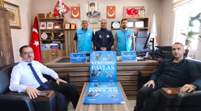 Doğubayazıt İlçe Müftülüğü'nün 2025 yılı vekaletle kurban bağışı kampanyası tüm hızıyla devam ediyor.